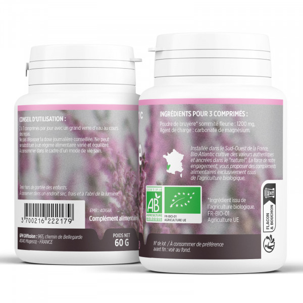 Bruyère Bio - 400 mg - 200 comprimés