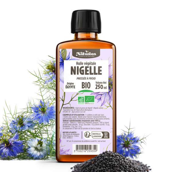 Huile de Nigelle Bio