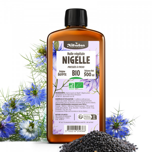 Huile de Nigelle Bio