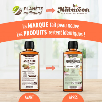 Huile végétale d'Amande Douce Cosmos Natural