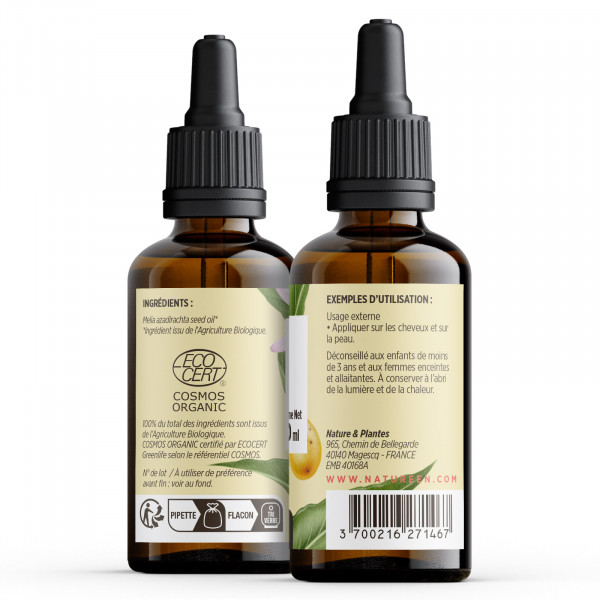 Huile de neem Biologique