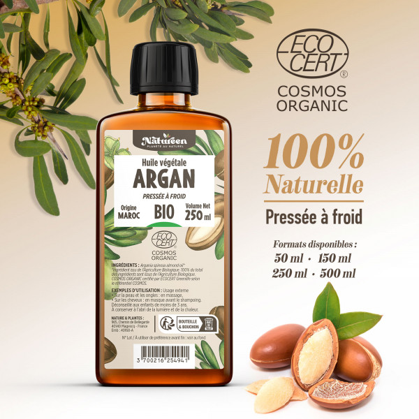 Huile d'Argan Bio - 250ml
