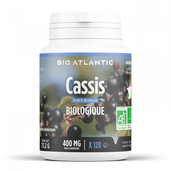 Cassis - 200 Comprimés Bio