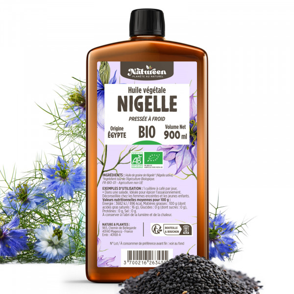 Huile de Nigelle Bio