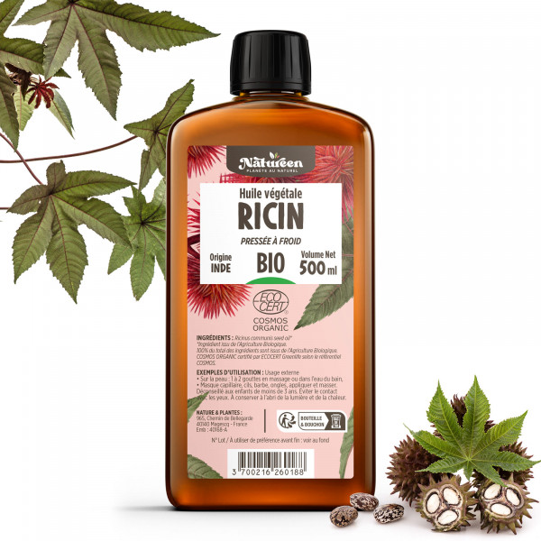 Huile de Ricin Cosmos Bio - 250 ml