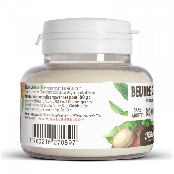 Beurre de Karité Biologique Alimentaire