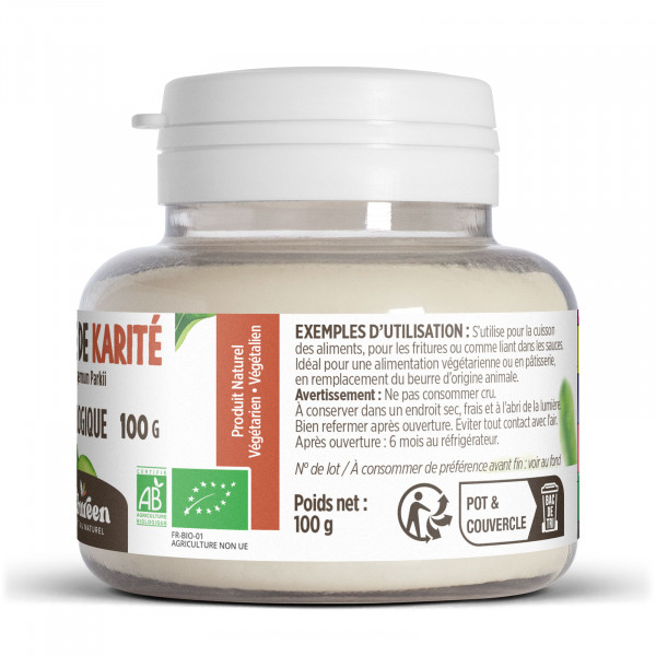 Beurre de Karité Biologique Alimentaire