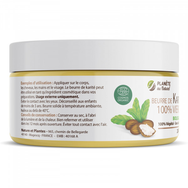 Beurre de Karité biologique