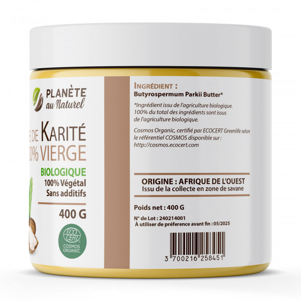 Beurre de Karité biologique