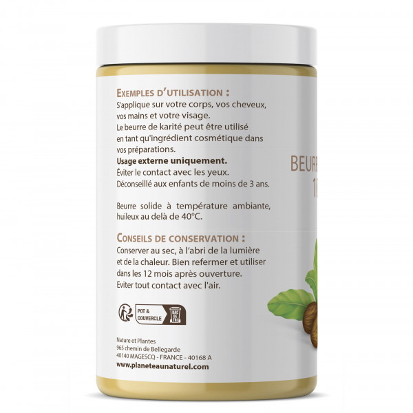 Beurre de Karité biologique