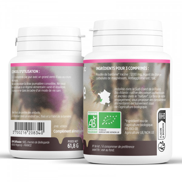 Bardane bio- 400mg - 200 comprimés