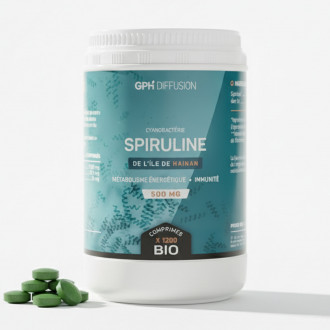 Spiruline Bio - 500 mg - 1200 comprimés