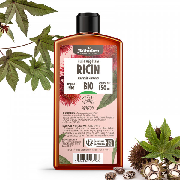 Huile de Ricin Cosmos Bio - 250 ml