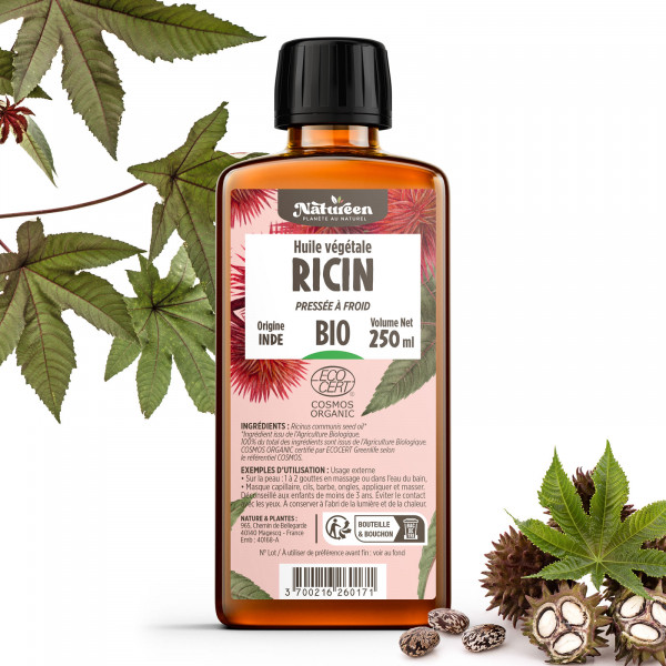 Huile de Ricin Cosmos Bio - 250 ml