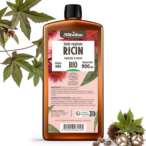 Huile de Ricin Cosmos Bio - 250 ml