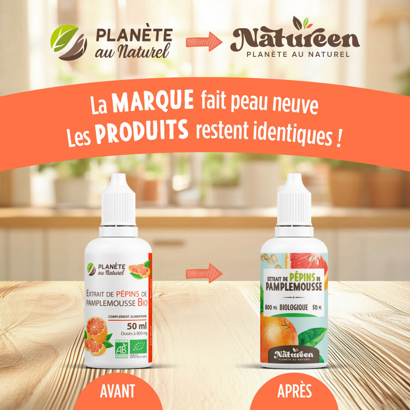 Extrait de ppins de pamplemousse bio