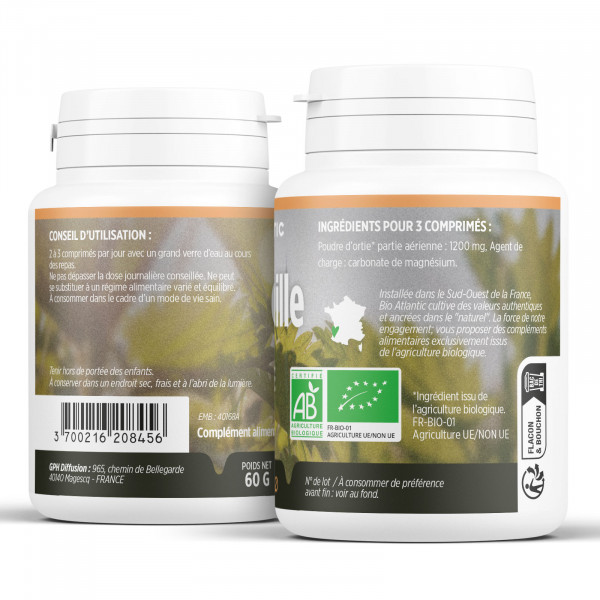  ortie Bio - 200 comprimés