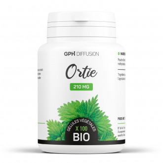 Ortie Bio Feuille - 200 gélules végétales