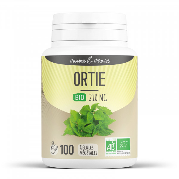 Ortie feuille Bio - 210 mg - Gélules végétales