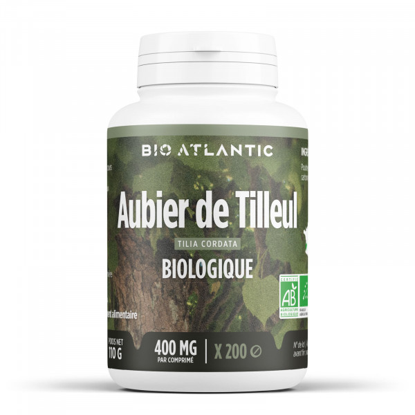 Aubier de Tilleul Bio 400mg 200 comprimés
