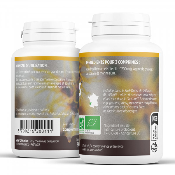 Comprimés Bio - Hamamelis 200