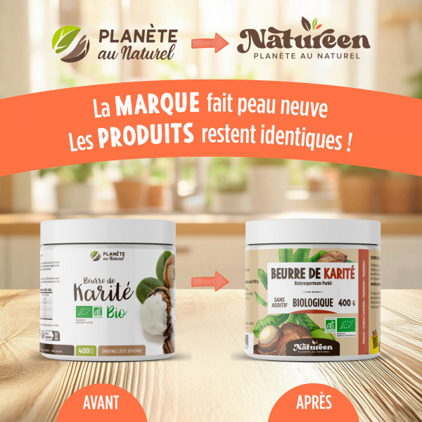 Beurre de Karité Biologique Alimentaire