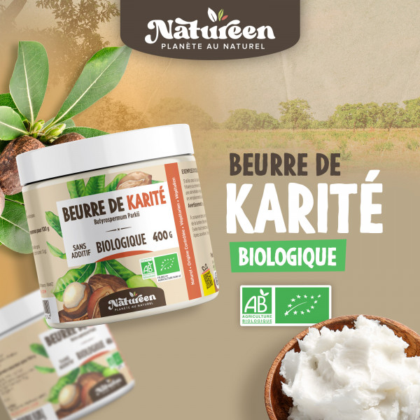 Beurre de Karité Biologique Alimentaire