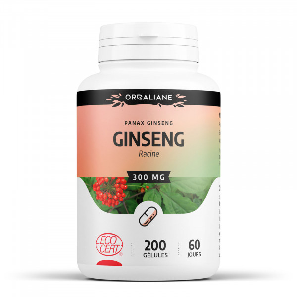Ginseng Rouge Bio - 200 gélules