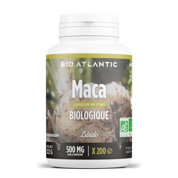 Maca Bio 500mg - Comprimés