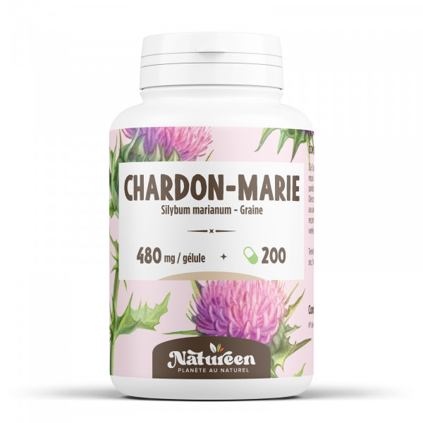 Chardon- Marie - 480 mg - 200 gélules