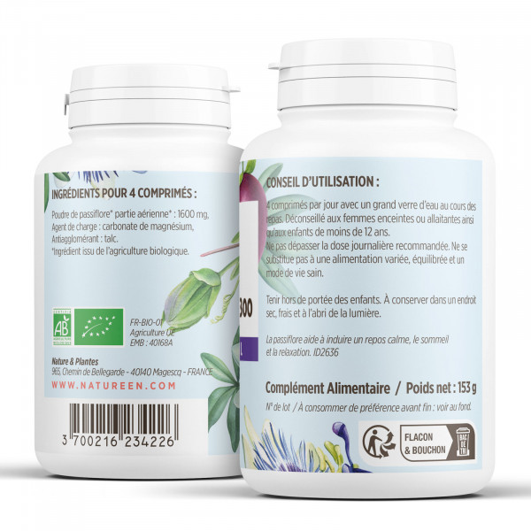 Passiflore Bio 300 comprimés 400mg
