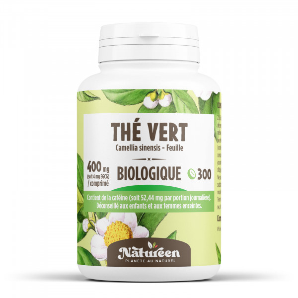 Thé vert BIo - 300 comprimés 400mg