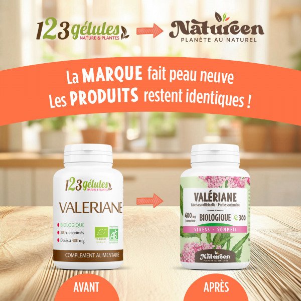 Valériane BIo racine - 300 comprimés à 400 mg