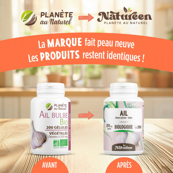 Ail Bio 280mg - 200 gélules végétales