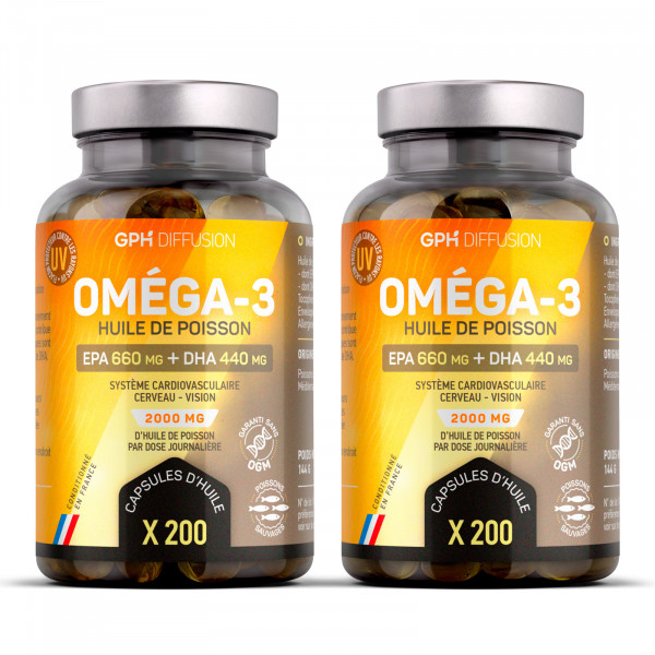 Oméga 3 - 500 mg - Capsules