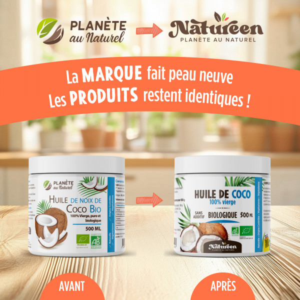 Huile de Coco Bio - 1L