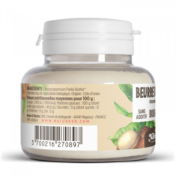 Beurre de Karité Biologique Alimentaire