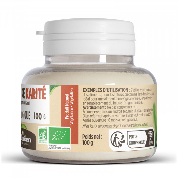 Beurre de Karité Biologique Alimentaire