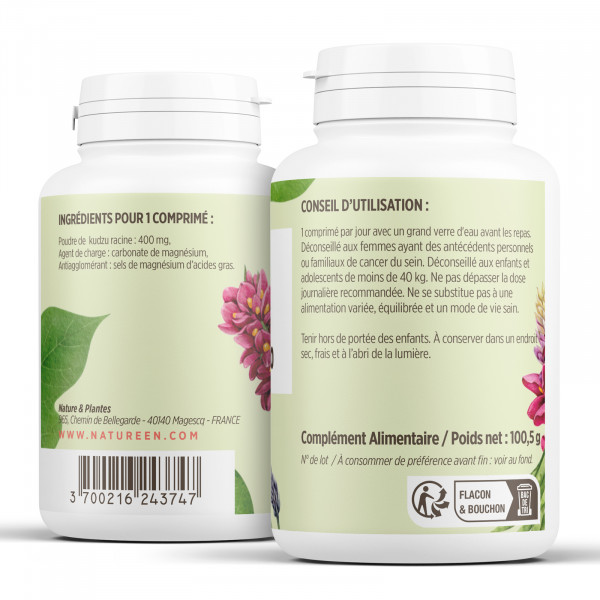 Kudzu - 400 mg - 200 comprimés