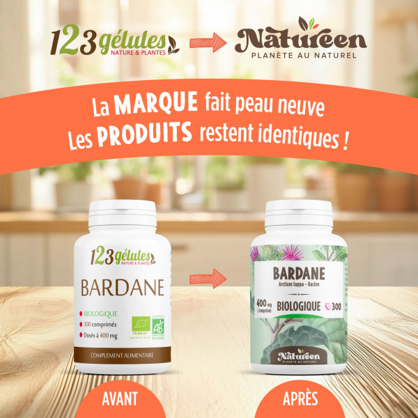 Bardane Bio 400mg en comprimés