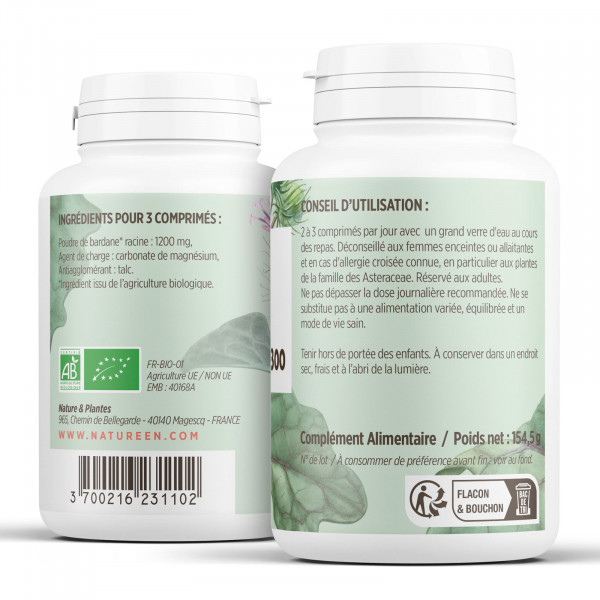 Bardane Bio 400mg en comprimés