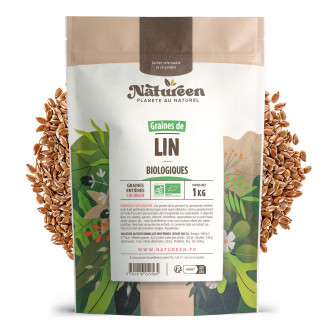 Graines de Lin Brun Bio 