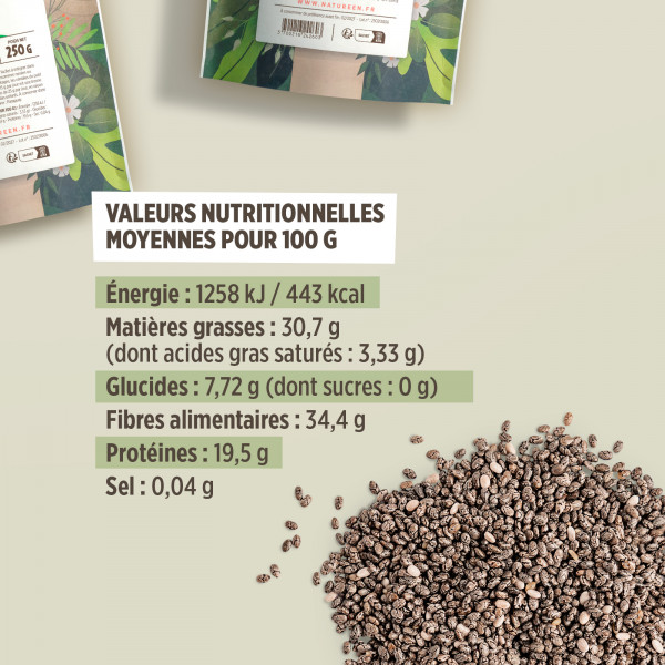 Graines de Chia bio 