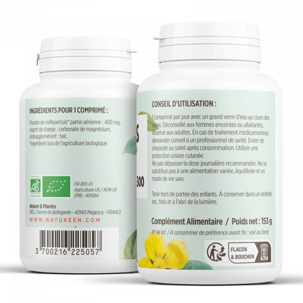 Millepertuis Bio - 400mg - 300 comprimés
