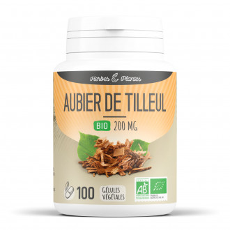 Aubier de Tilleul Bio - 220 mg - Gélules végétales