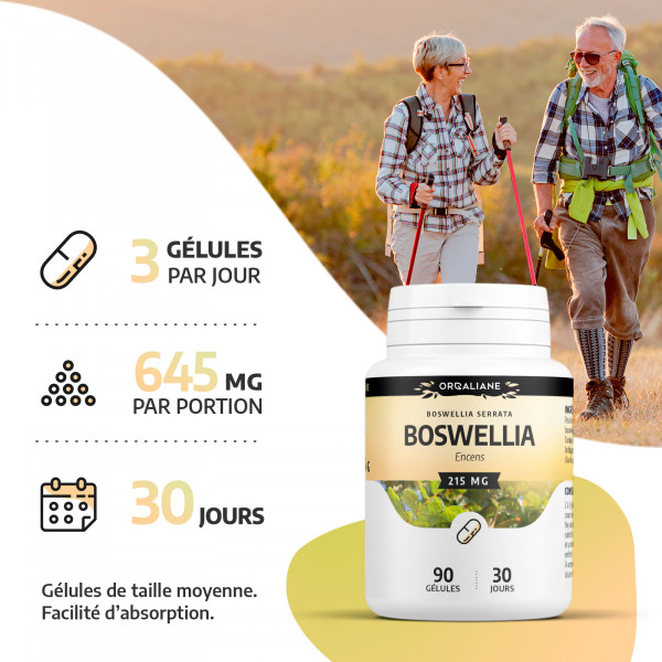 Boswellia 215 mg - Gélules