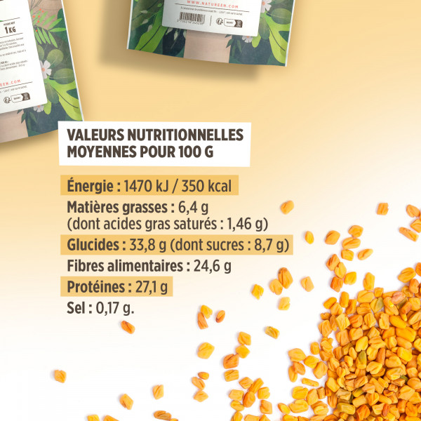 Graine de fenugrec - 1 Kg