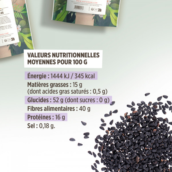 Graine de nigelle - 1 Kg