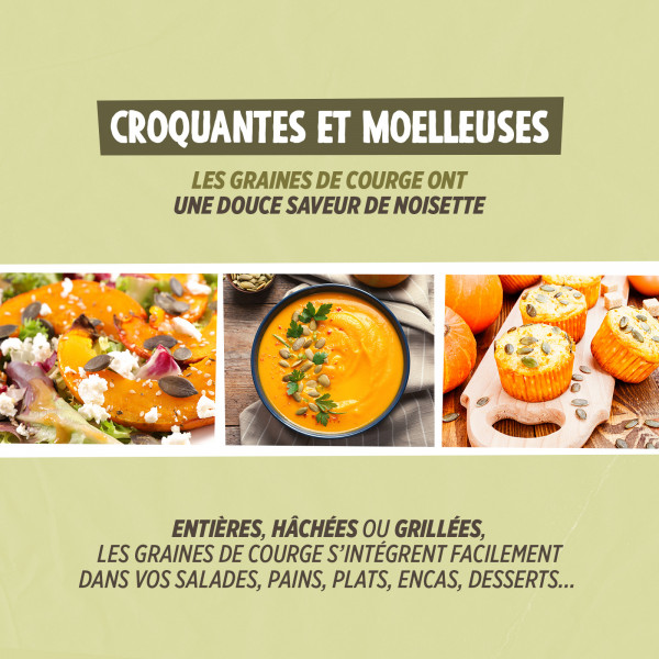 Graines de Courge Bio - 500g