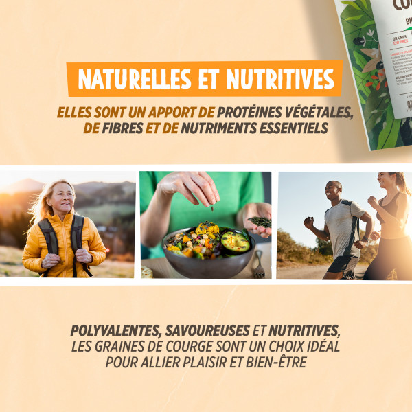 Graines de Courge Bio - 500g